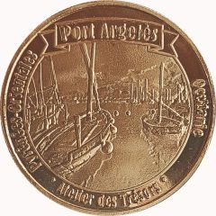 Jeton touristique - Atelier des Trésors - Pyrénées-Orientales - Argelès-sur-Mer