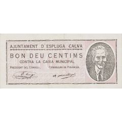 10 Céntimos Espluga Calva