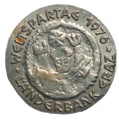 Jeton Länderbank Graz Weltspartag 1976
