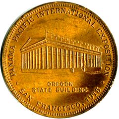 Dollar - Panama-Pacific international exposition State Oregon