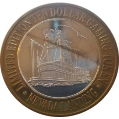 10 Dollar Gaming Token - Nevada Landing Casino River boat, Jean, Nevada