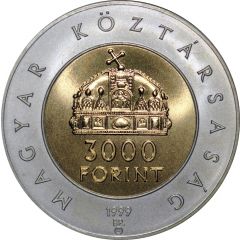 3000 Forint Hungarian Kingdom