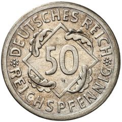 50 Reichspfennig Pattern