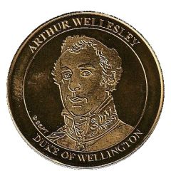 National Tokens Belgian Heritage - Waterloo Arthur Wellesley – Duke of Wellington