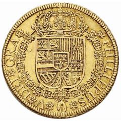 8 Escudos - Felipe V Cuenca