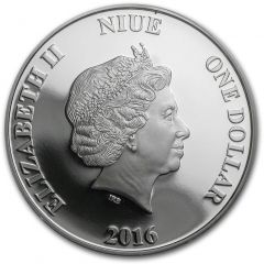 1 Dollar - Elizabeth II Season`s Greetings