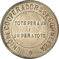 10 Centimos - Unió de Cooperadors de Cornellá