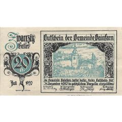 20 Heller Gainfarn