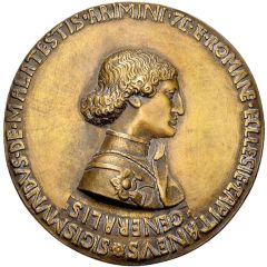 Medal - Sigismond Pandolfo Malatesta Later recast, Lordship of Rimini