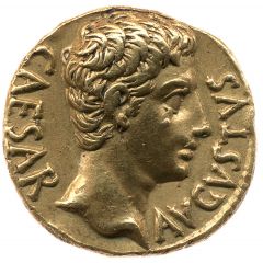 Aureus - Augustus S P Q R CL V, Victory