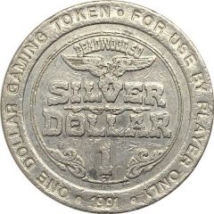 1 Dollar - Silver Dollar Deadwood, South Dakota