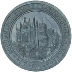 Medal Selby Abbey