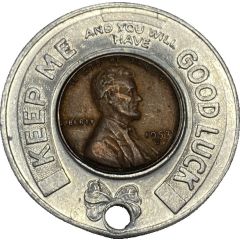 Encased Token - Penny Parade Woodruff, Wisconsin