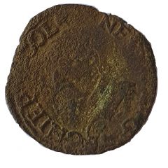 12 Sols Brûlé `1/2 Aidant or Gigot`- Ernest of Bavaria