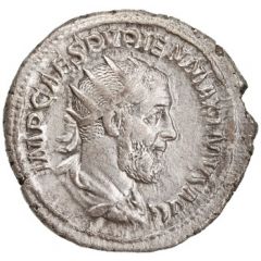 Antoninianus - Pupienus CARITAS MVTVA AVGG