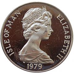 1 Crown - Elizabeth II Tynwald