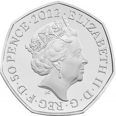 50 Pence - Elizabeth II 50 years of Pride UK, Silver Proof