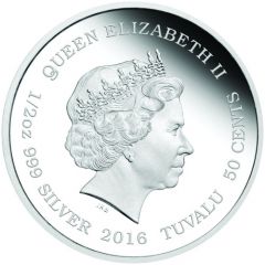 50 Cents - Elizabeth II Jaguar Cubs