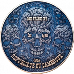 2000 Francs Zombified Samurai