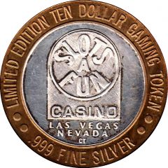 10 Dollar Gaming Token - Slots A Fun Casino Las Vegas, Nevada