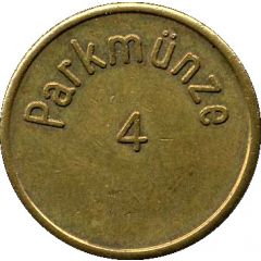 Parking Token - Parkmünze 4