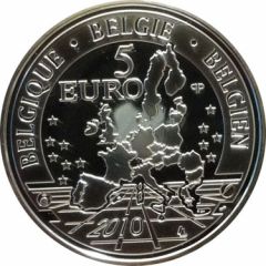 5 Euros - Albert II Belgian Railroads