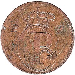 1/4 Kreuzer - Christian IV