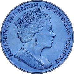 2 Pounds - Elizabeth II Coat of Arms, Titanium