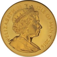 1 Crown - Elizabeth II Birth of Christ, IRB head, Gold Proof