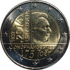 2 Euros - Henri I 175 Years of the Nation