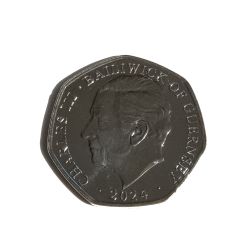 50 Pence - Charles III Katherine of Aragon, Colour