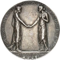 100th anniversary of the unification of the city of Konstanz with Baden
