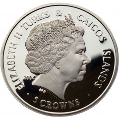 5 Crowns - Elizabeth II The Crown of Scotland, Gold Plated