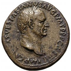 Sestertius - Vespasian LIBERTAS PVBLICA S C, Libertas