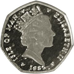 20 Pence - Elizabeth II 3rd portrait