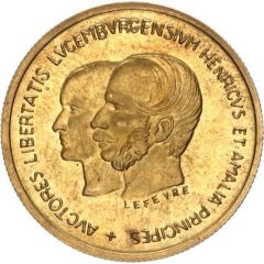 40 Francs - Centenary of the Treaty of London Essai