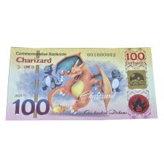 100 Dirhams - Pokemon Charizard Banknote