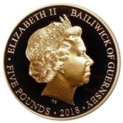 5 Pounds - Elizabeth II Centenary of the First World War, Gold Proof