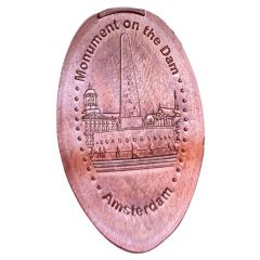 Elongated coin - Amsterdam Monument on the Dam