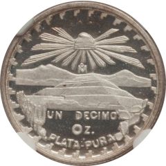1/10 Onza Obverse Trial