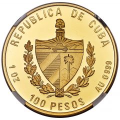 100 Pesos Centennial of `Guerra Necesaria`