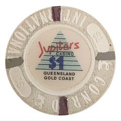 Token/Chip - 1 Dollar - Jupiters Gold Coast Casino Chip