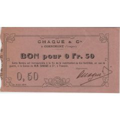 50 Centimes - Commune de Cornimont [88]