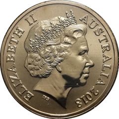 1 Dollar - Elizabeth II 4th Portrait - Commonwealth Games-Borobi Mascot