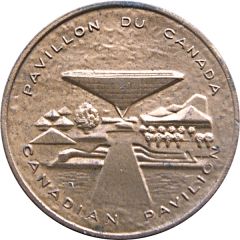 Medal - Expo 67 Montreal Canadian Pavilion