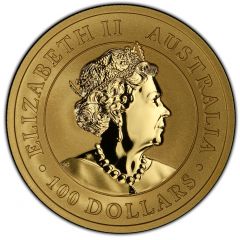 100 Dollars - Elizabeth II 6th Portrait - Golden Eagle