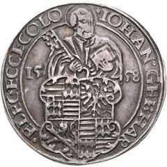 1 Thaler - John Gebhard of Mansfeld