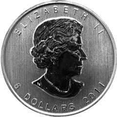 5 Dollars - Elizabeth II Grizzly Bear