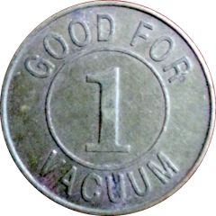 Token - Good For 1 Vacuum
