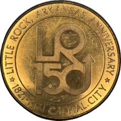 Medal - Little Rock Anniversary Little Rock, Arkansas